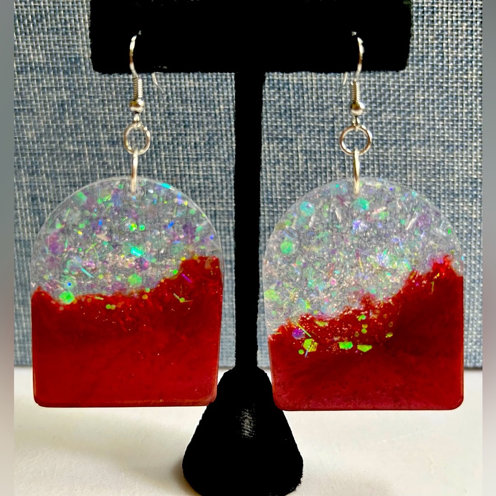 Handmade Resin Earrings
